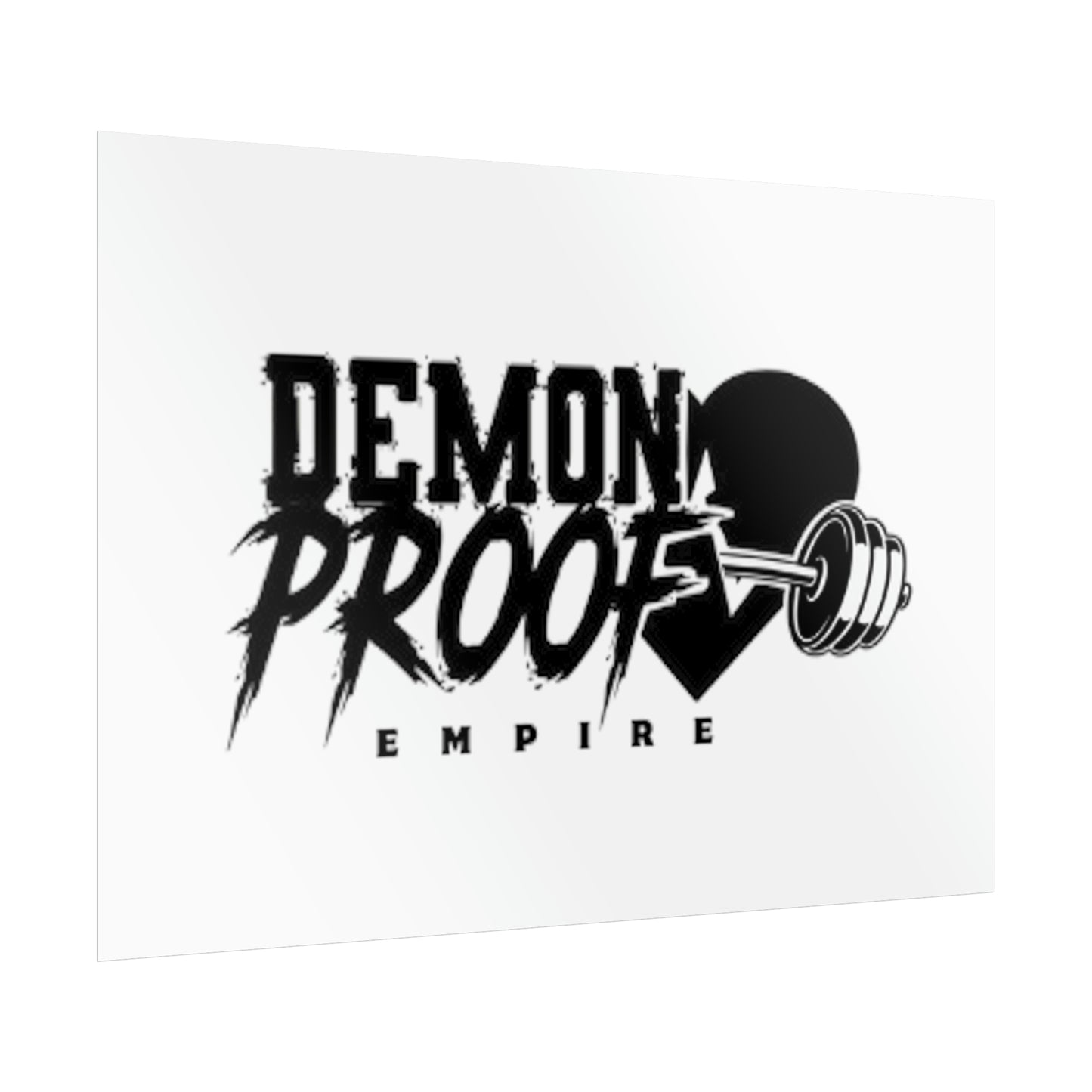 DemonProof Empire Logo Poster