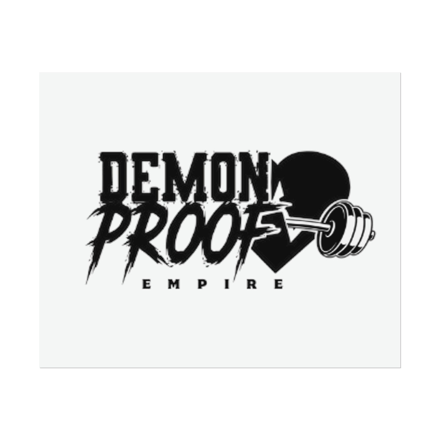 DemonProof Empire Logo Poster