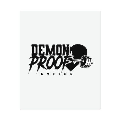 DemonProof Empire Logo Poster