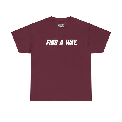 FIND A WAY BLOCK LOGO GRAPHIC TEE