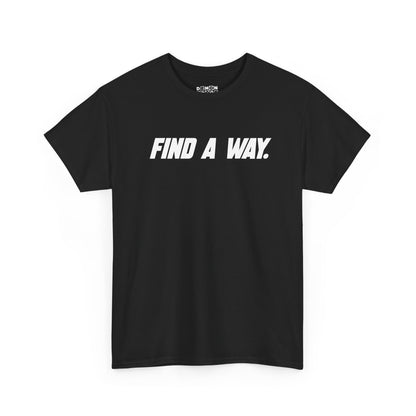 FIND A WAY BLOCK LOGO GRAPHIC TEE