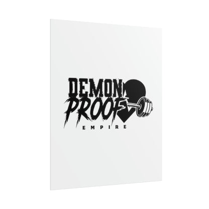 DemonProof Empire Logo Poster