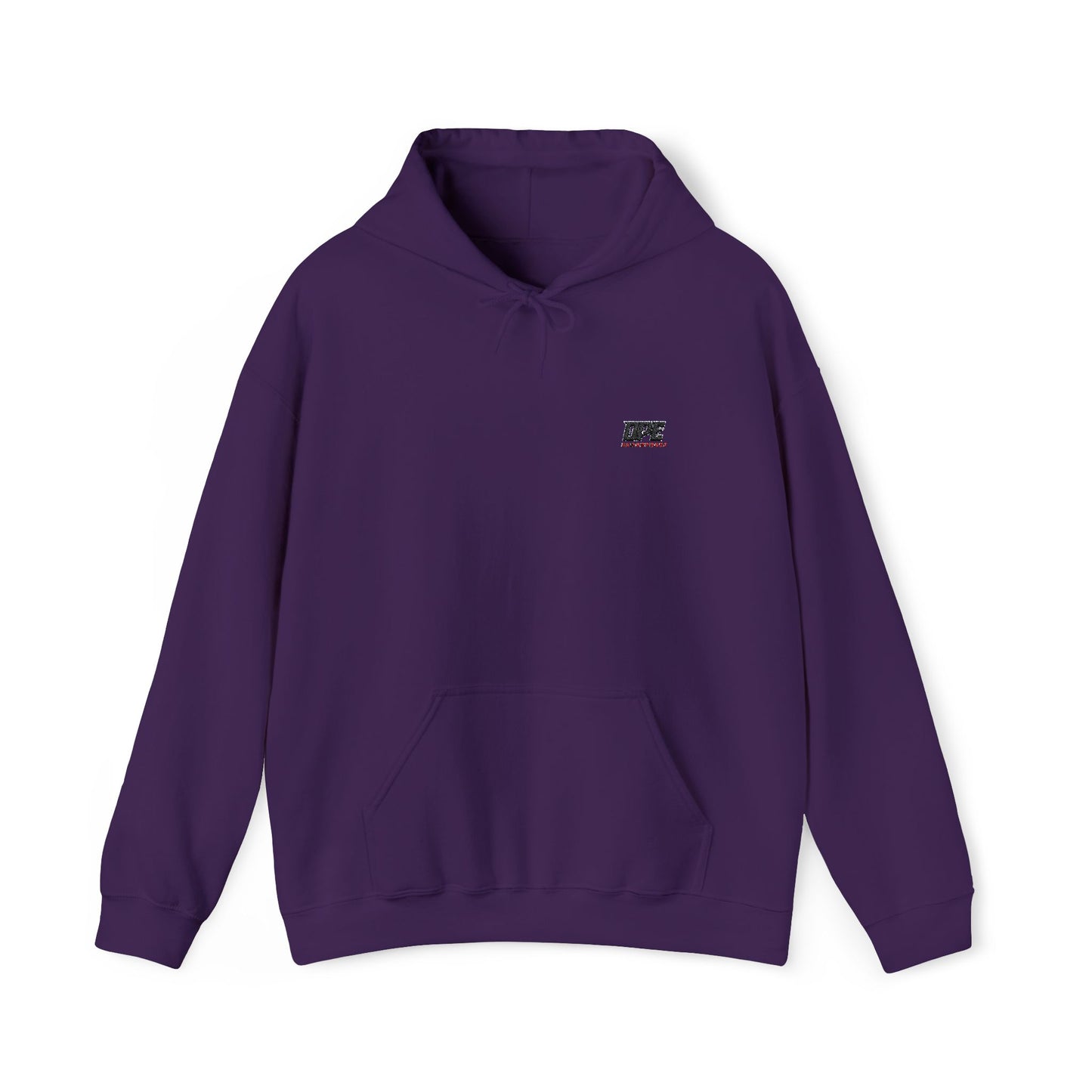 Heavy Blend Hoodie - DPE EMBROIDERED LOGO Everyday Casual Sweatshirt