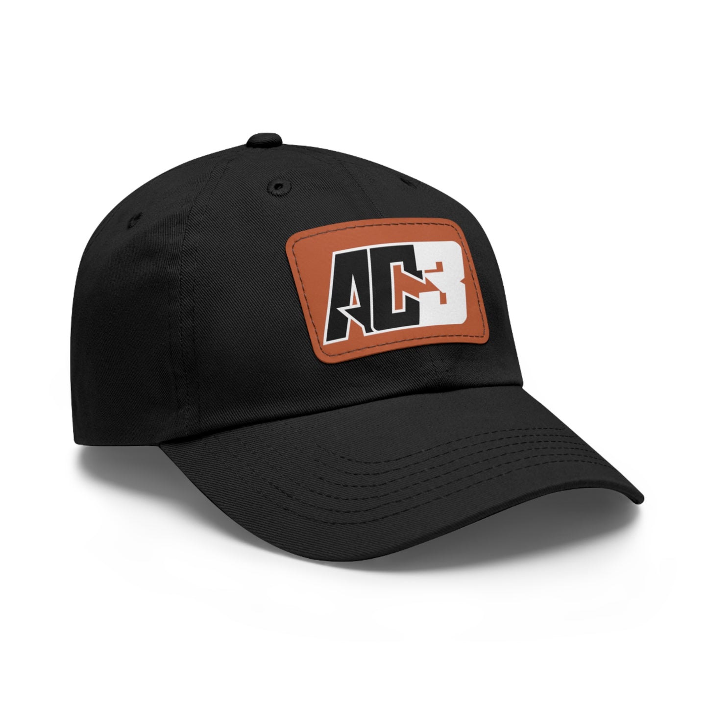 AC3 Team Dad Hat with Leather Patch