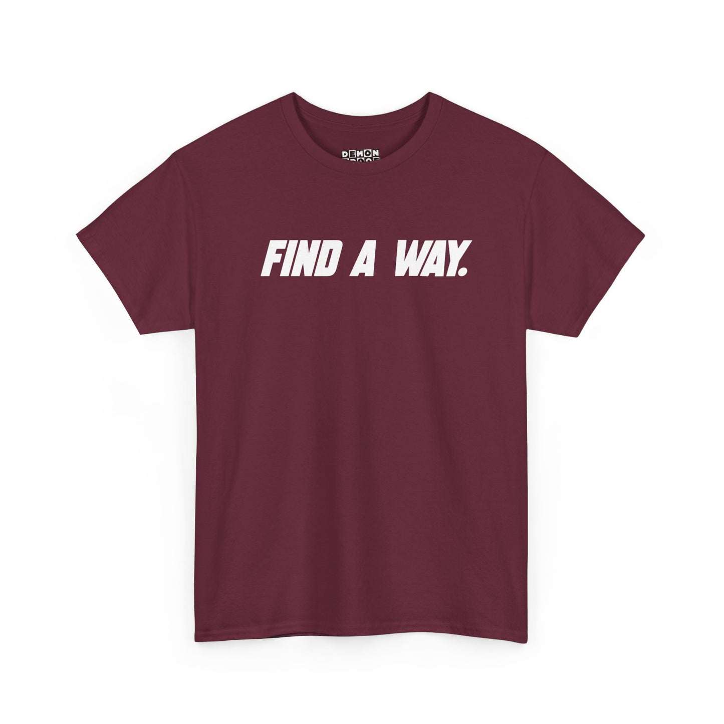 FIND A WAY BLOCK LOGO GRAPHIC TEE