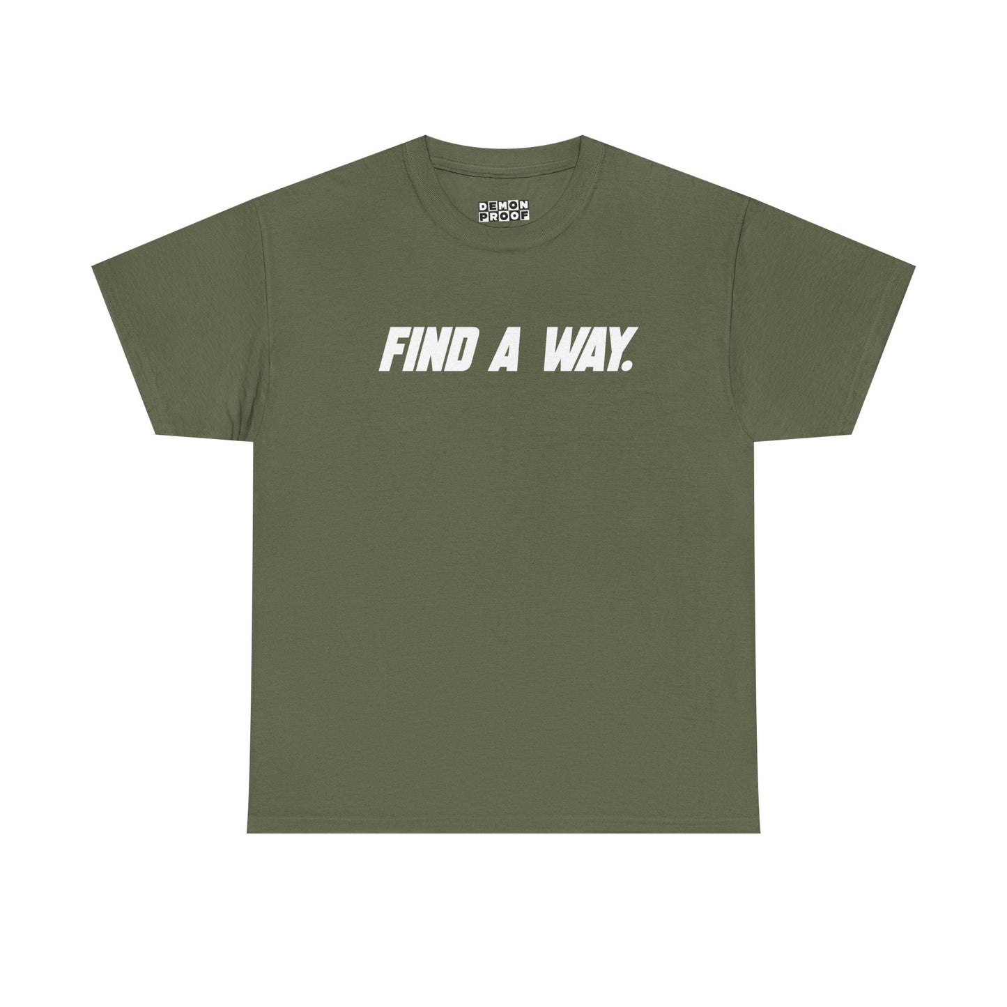 FIND A WAY BLOCK LOGO GRAPHIC TEE