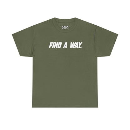 FIND A WAY BLOCK LOGO GRAPHIC TEE