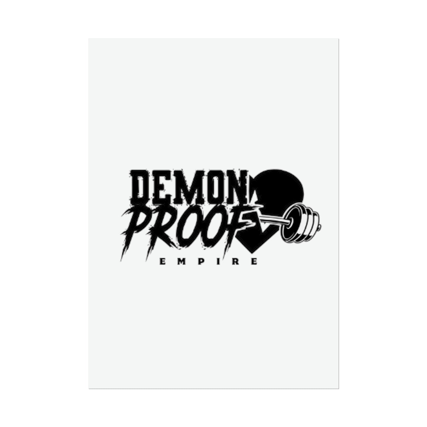 DemonProof Empire Logo Poster