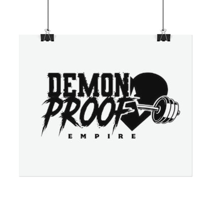 DemonProof Empire Logo Poster