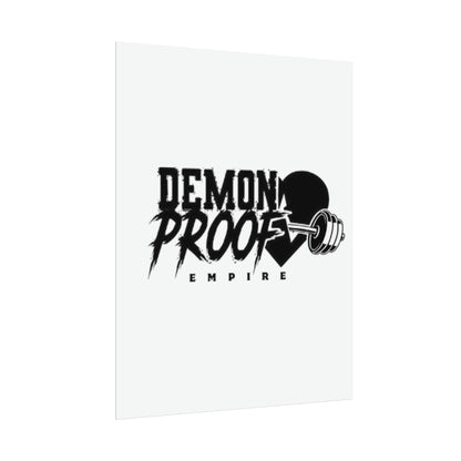 DemonProof Empire Logo Poster