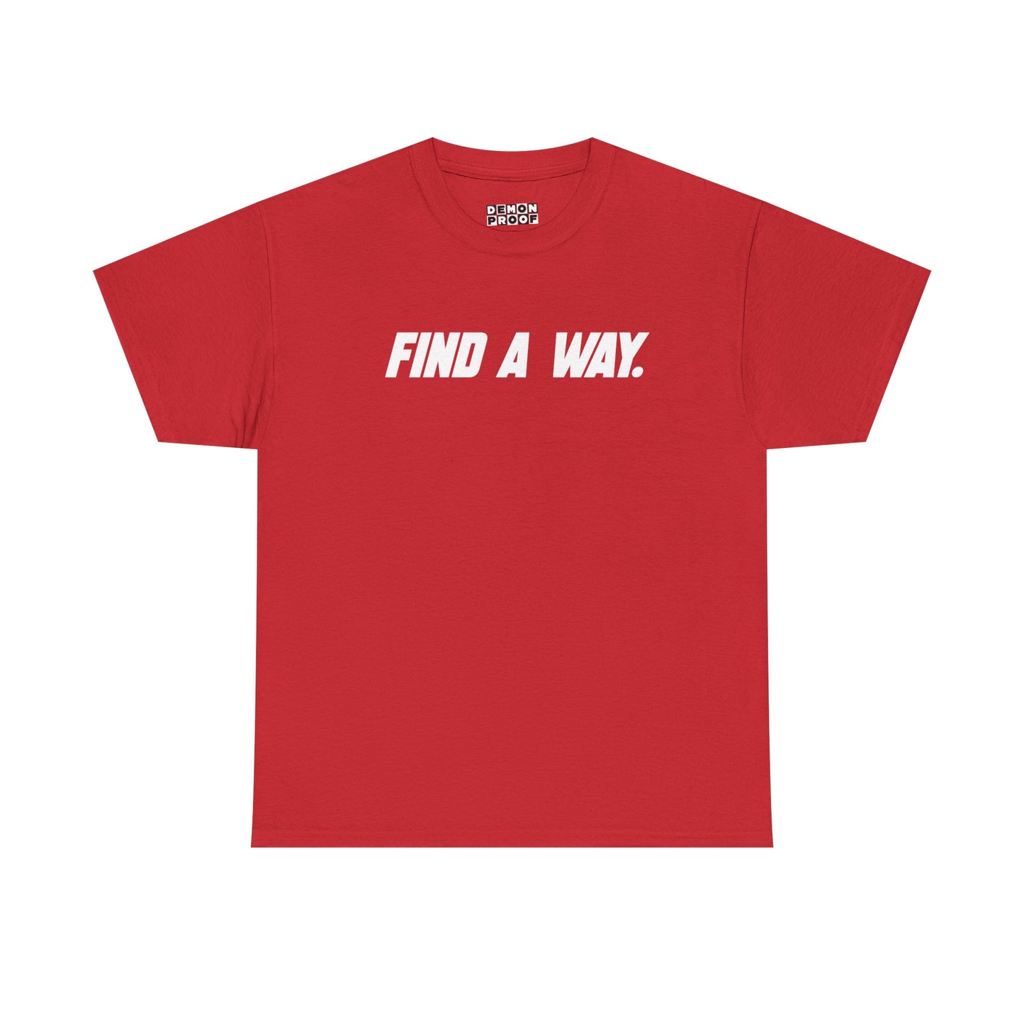 FIND A WAY BLOCK LOGO GRAPHIC TEE