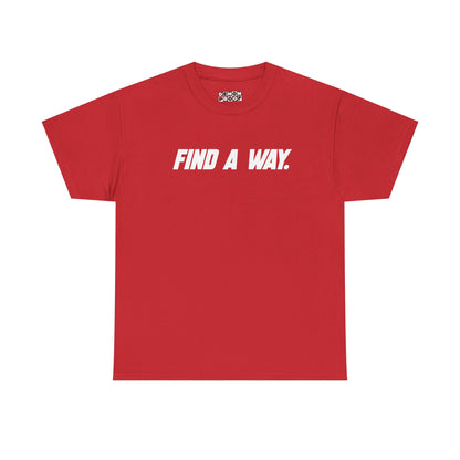 FIND A WAY BLOCK LOGO GRAPHIC TEE