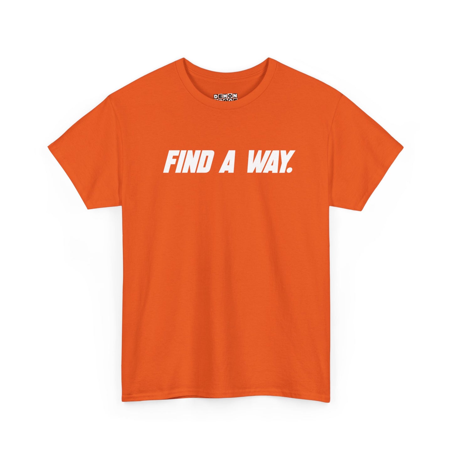 FIND A WAY BLOCK LOGO GRAPHIC TEE