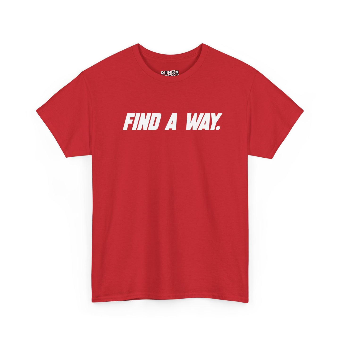 FIND A WAY BLOCK LOGO GRAPHIC TEE