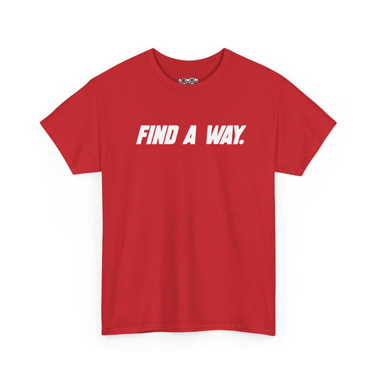 FIND A WAY BLOCK LOGO GRAPHIC TEE