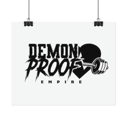 DemonProof Empire Logo Poster