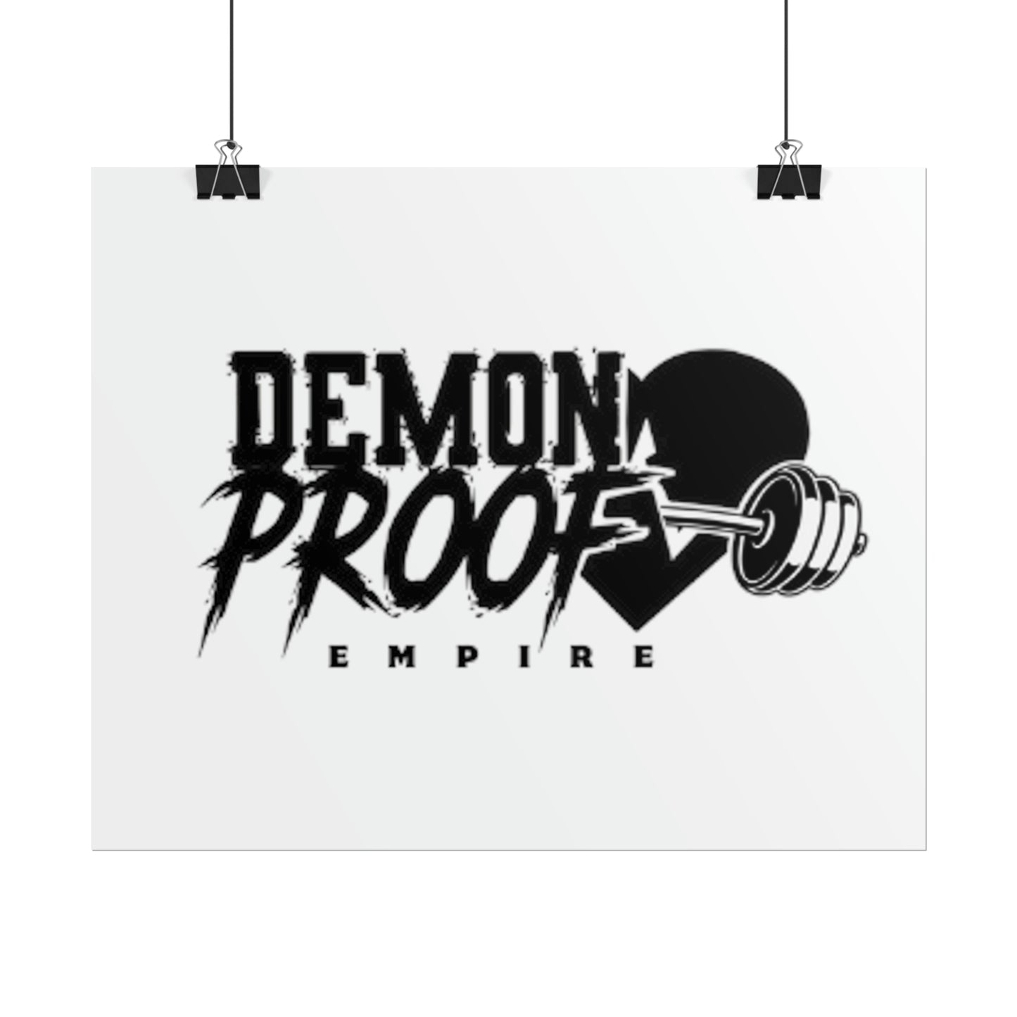 DemonProof Empire Logo Poster