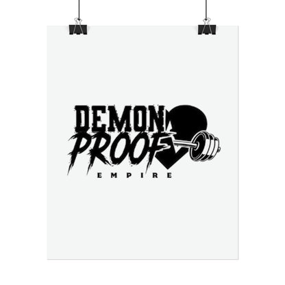 DemonProof Empire Logo Poster