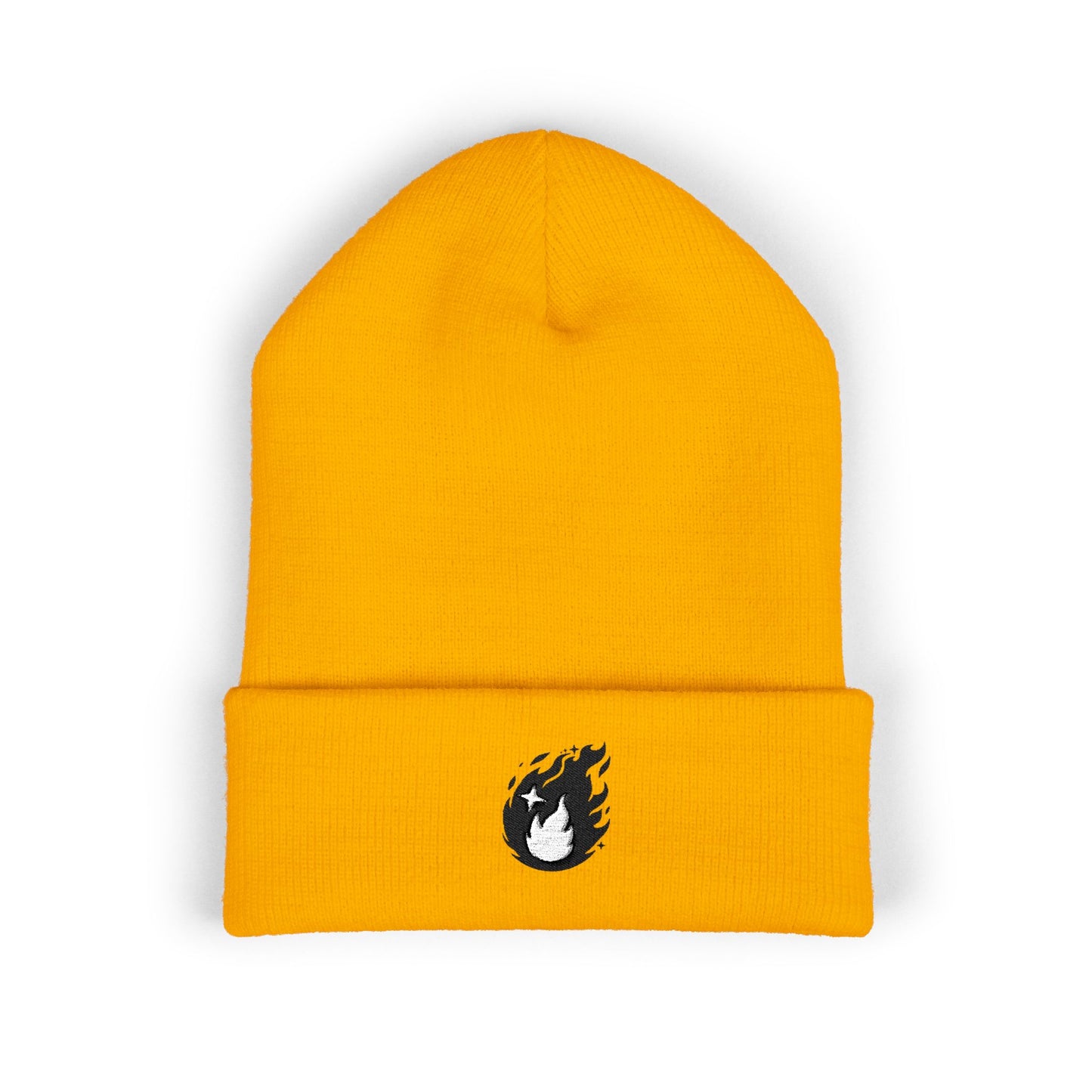 26 Flame Cuffed Beanie —