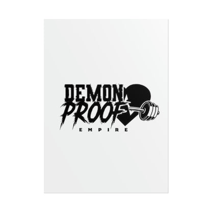 DemonProof Empire Logo Poster