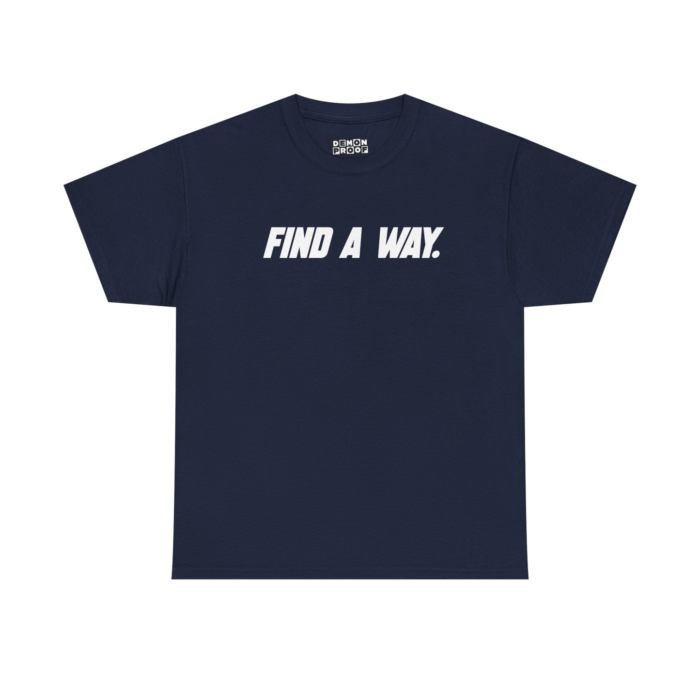 FIND A WAY BLOCK LOGO GRAPHIC TEE