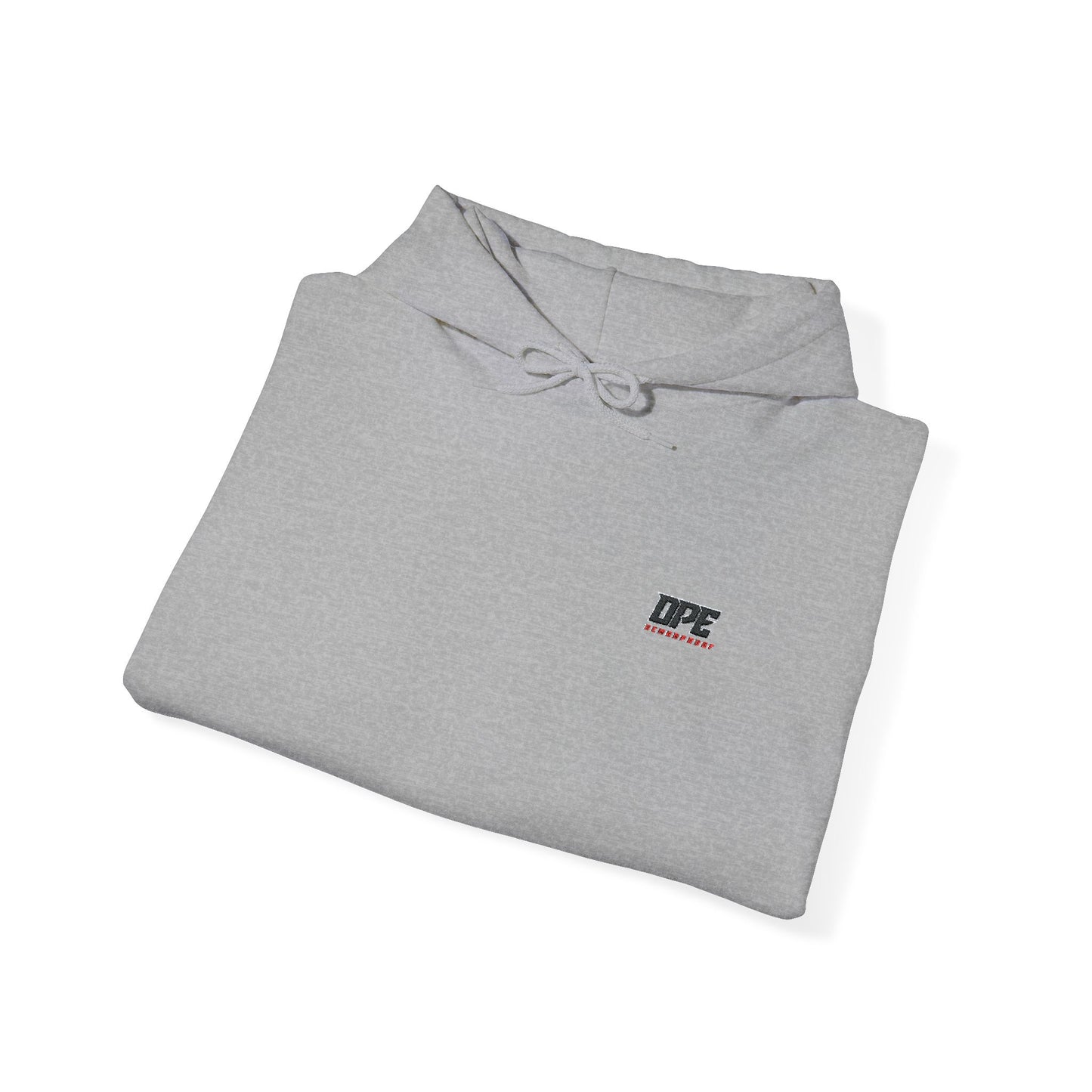 Heavy Blend Hoodie - DPE EMBROIDERED LOGO Everyday Casual Sweatshirt