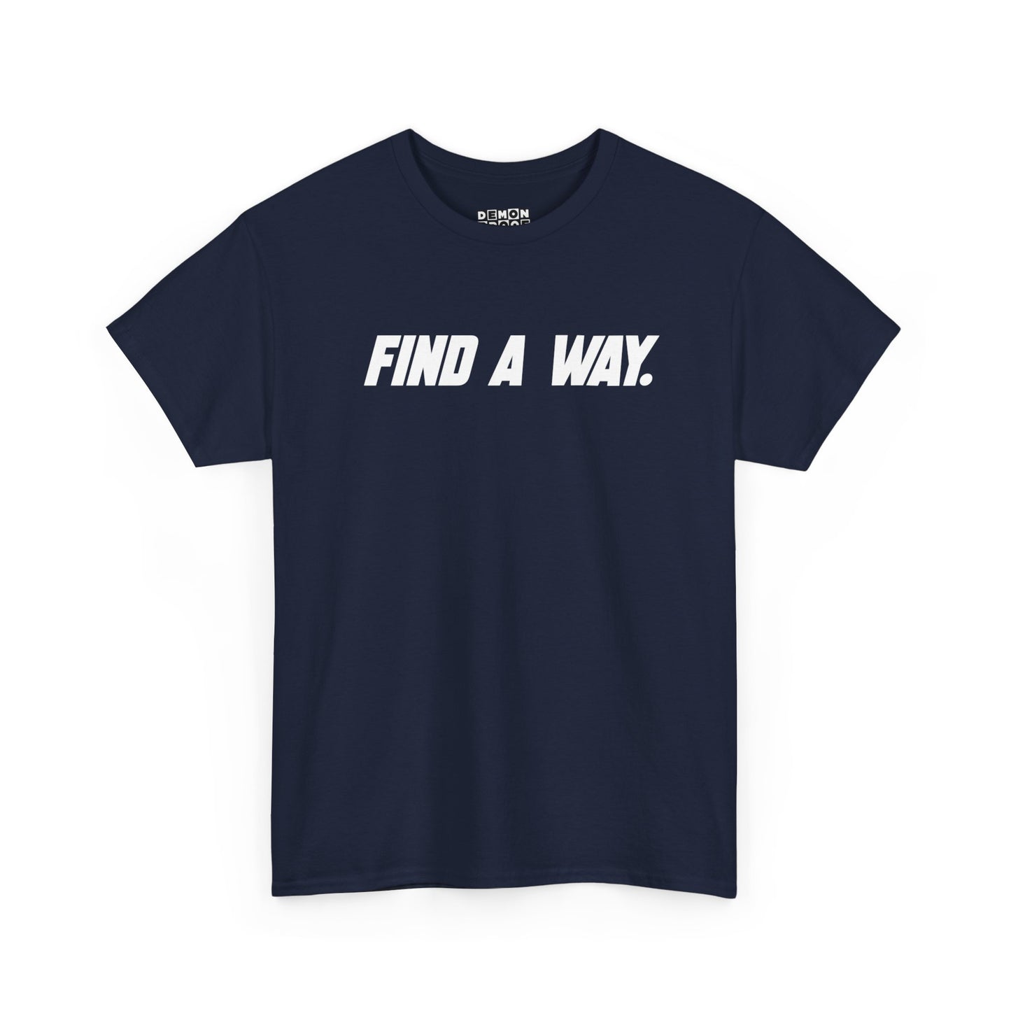 FIND A WAY BLOCK LOGO GRAPHIC TEE
