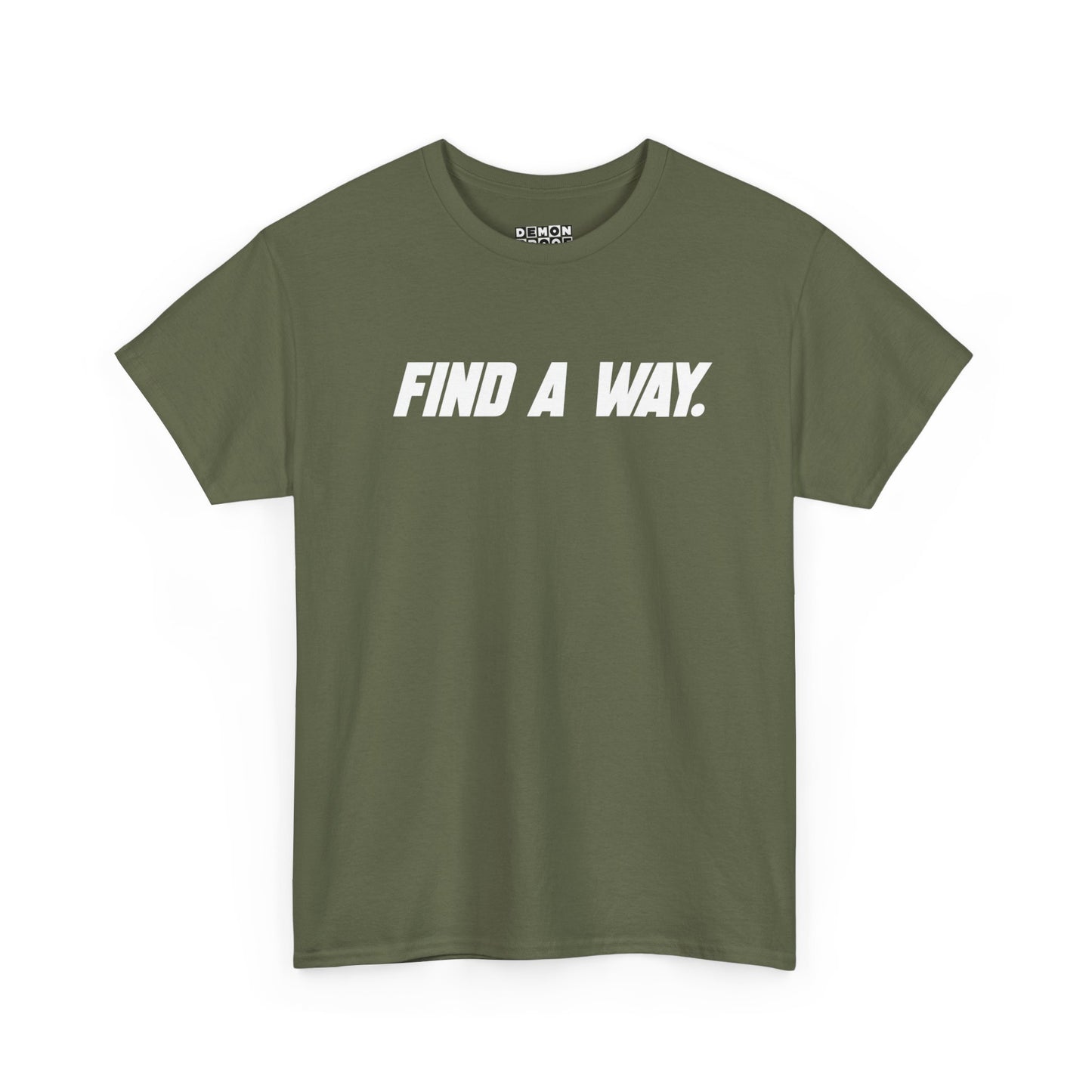 FIND A WAY BLOCK LOGO GRAPHIC TEE