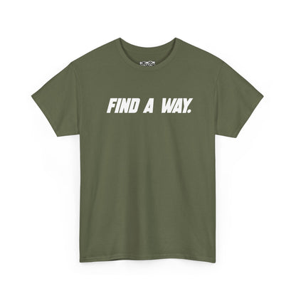 FIND A WAY BLOCK LOGO GRAPHIC TEE